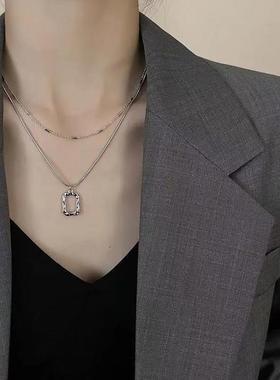 极速Gold colljarbone chain fashion necklace 项链ins金色小众