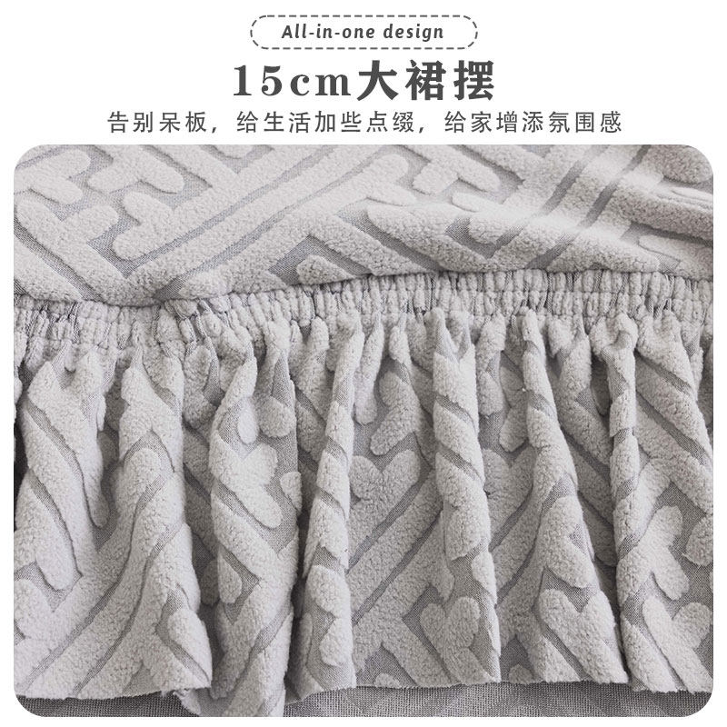 防猫抓椅子套罩四季家用餐椅坐垫全包弧形通用高端弹力桌椅保护套 - 图2