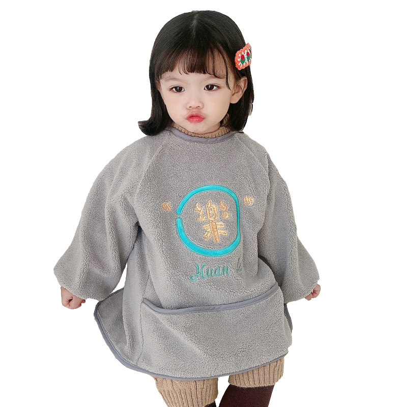 宝宝罩衣秋冬季外穿洋气防水加绒男童女孩加厚儿童罩衫婴儿反穿衣,淘宝优惠券,粉丝福利购,淘宝优惠卷