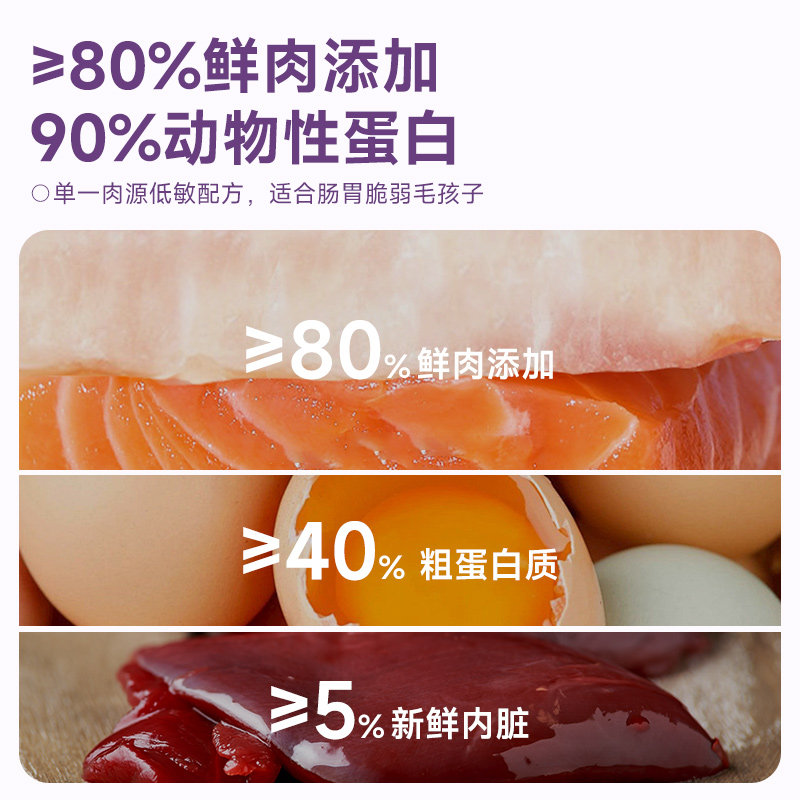 京贝全阶段猫主粮成猫幼猫通用鲜肉全价烘焙猫粮营养鸡兔肉1.5kg,淘宝优惠券,粉丝福利购,淘宝优惠卷