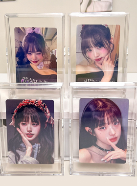 透明小卡展示架3寸4寸通用款