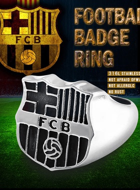 钛钢戒指欧美男士个性创