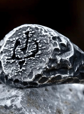 ROCK PUNK朋克风潮牌欧美影视钛钢索隆力量之戒断剑钛钢霸气个性