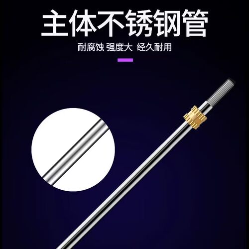 钓黄鳝钩钢丝绳倒刺懒人钓带缓冲钓鳝勾不锈钢鳝鱼钩高岸套装引条 - 图1