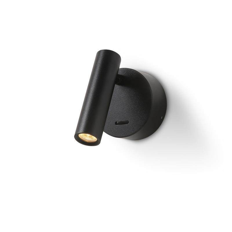 现代简约北欧可旋转带开关小壁灯 民宿酒店书房卧室床头阅读灯,淘宝优惠券,粉丝福利购,淘宝优惠卷