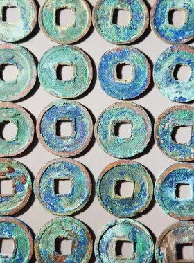 唐代开元通宝真品古铜钱镇宅招财收藏钥匙扣时来运转