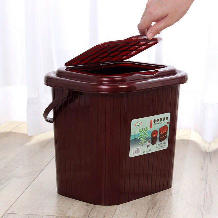 Tea bucket tea slag bucket tea set accessories tea table waste bucket tea table tea table tea set bucket drain bucket household small tea bucket