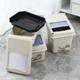 Tea slag bucket square large capacity tea bucket horizontal short tea bucket new wastewater storage bucket Kung Fu tea set accessories