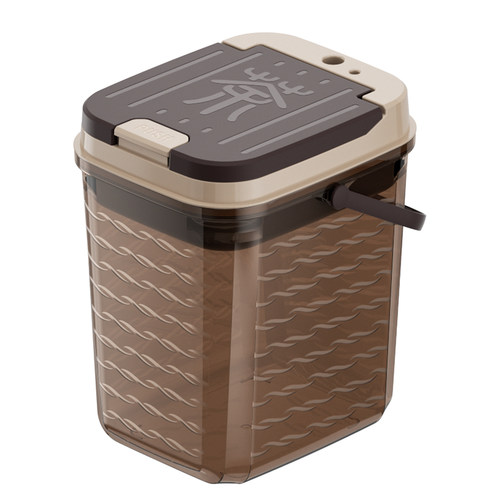 透明茶渣桶干湿分离茶水桶废水桶可视水位茶桶满水提醒茶水垃圾桶 - 图3