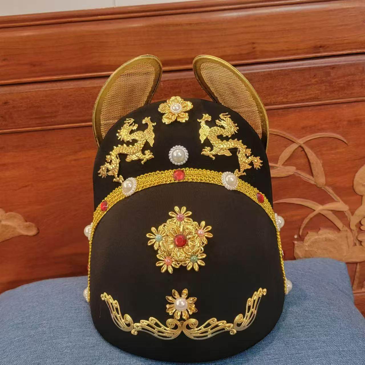 乌纱新郎影视结婚明制帽子锦衣卫飞鱼服汉服官帽中式婚礼皇帝帽子,淘宝优惠券,粉丝福利购,淘宝优惠卷