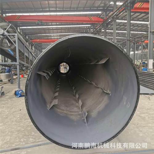 砂石滚筒干燥设备叶腊石烘干机碳酸钙干燥机滚筒沙子烘干机 - 图0