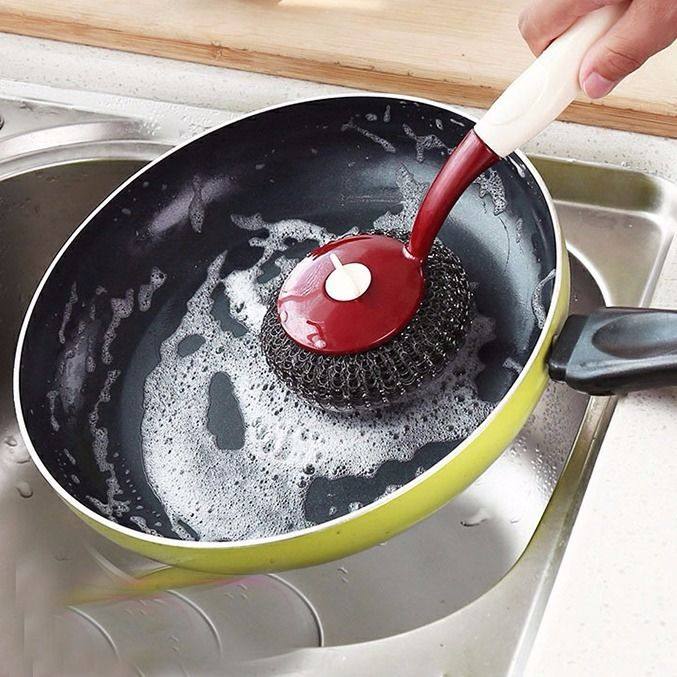 极速刷锅神器锅刷不伤o锅家用刷碗洗锅洗碗刷子清洁钢丝球长柄厨,淘宝优惠券,粉丝福利购,淘宝优惠卷