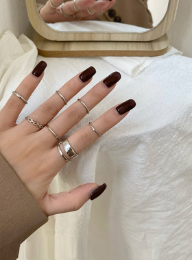 极速Fashion Jewelry Rings Set Hot SFelling Metal Alloy Hollo