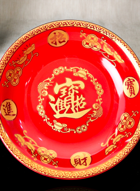 陶瓷供盘佛前供果果盘供佛上供