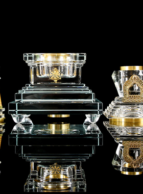 水晶菩提塔藏式供佛塔