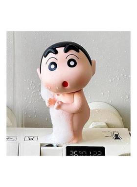 洗澡搭子摆件蜡笔小新周