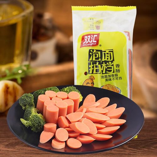 双汇泡面拍档火腿肠240g袋装即食香肠休闲零食小吃零食泡面搭配 - 图3