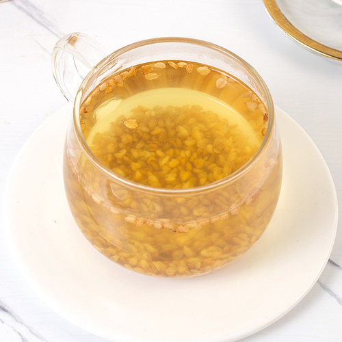 苦荞茶正品黄苦荞荞麦茶原味麦香型罐装400克 - 图2