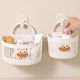 Wall-mounted storage basket multi-function kitchen bathroom storage