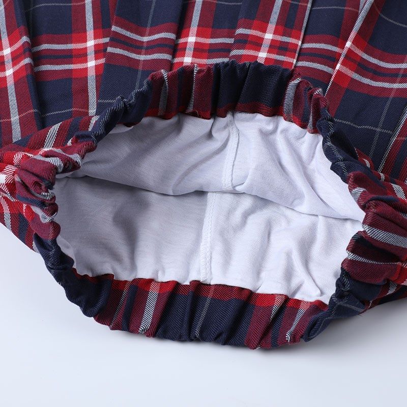 夏季女童校服格子短裙儿童装红格半身裙女孩百褶裙中大童学生裙子,淘宝优惠券,粉丝福利购,淘宝优惠卷