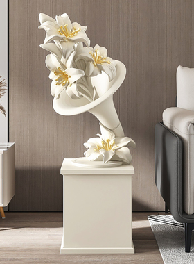 轻奢留声机客厅大型落地摆件沙发电视柜旁家居装饰品乔迁新居礼品