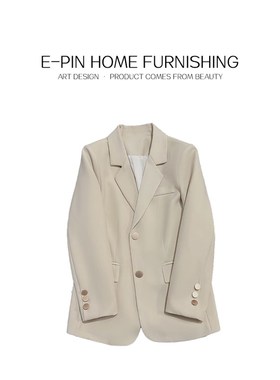 E-Pin 逸品家居软装衣帽间女士衣橱衬衫包包白色雪纺简约首饰围巾