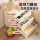 Thickened drawer storage cabinet Home living room cabinets with slit storage love cabinets Japanese bedroom bedside cabinets