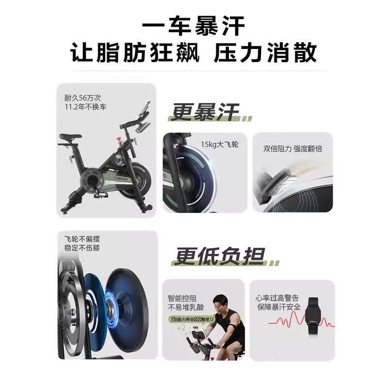 Shuhua Home Magnetic Silent Sweat Exercise Bike