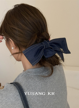 韩版布艺大肠发圈女气质高级感