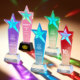 Yongqing wisdom gradient color crystal trophy is simple and modern