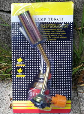 卡式气烘焙喷火枪头烧烤点火器烧猪毛喷枪喷火器焊枪喷灯焊接喷头