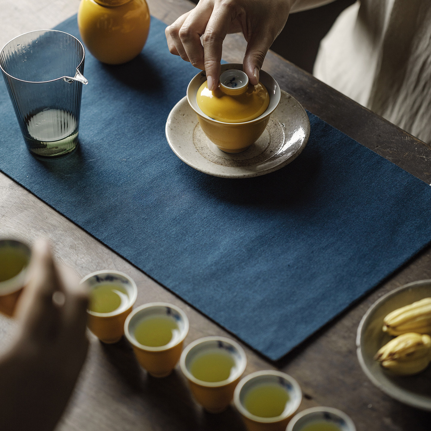 梵汝高档手绘整套功夫茶具礼盒套装高档家用客厅盖碗茶杯礼品套组,淘宝优惠券,粉丝福利购,淘宝优惠卷