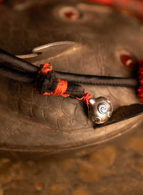 CELESTIAL TAO REALM/道轩堂太极八卦镜项链 999银道系中国风银饰