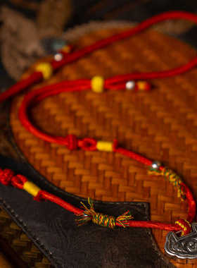 CELESTIAL TAO REALM/道轩堂平安锁银项链 道系中国风银饰 纯手工