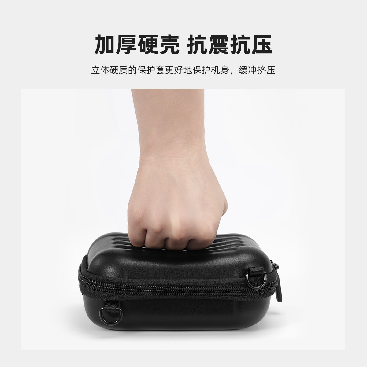 Cwatcun香港卡登相机包手提单肩斜挎CCD数码保护套内胆包适用佳能富士索尼三星松下尼康卡片机硬壳便携收纳盒-图1