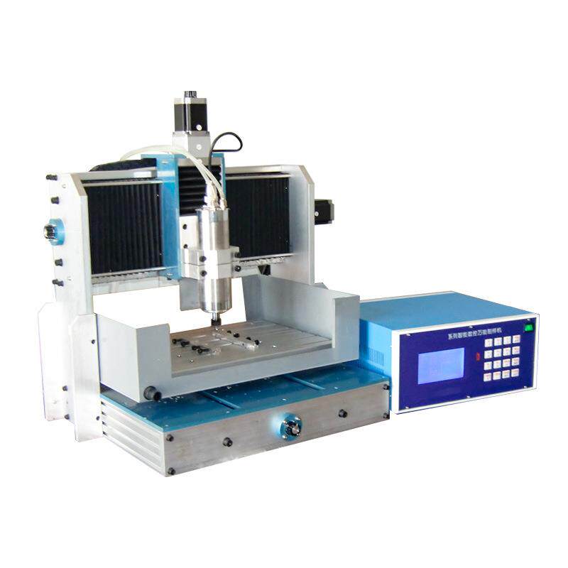 Intelligent numerical control prototype non-metallic plate strip notch milling and cutting plastic dumbbell-shaped test plate testing