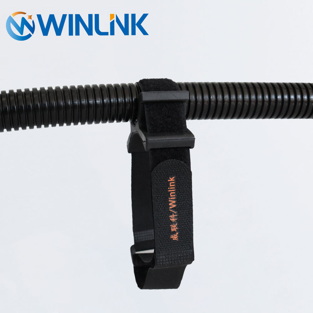 威联科WINLINK 绑带波纹管固定座协作机器人管线包魔术贴支架黑色,淘宝优惠券,粉丝福利购,淘宝优惠卷