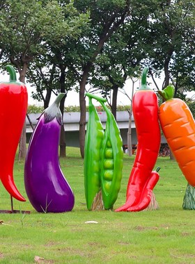 仿真南瓜摆件蔬菜水果雕塑农场果园户外园林景观幼儿园草坪装饰品