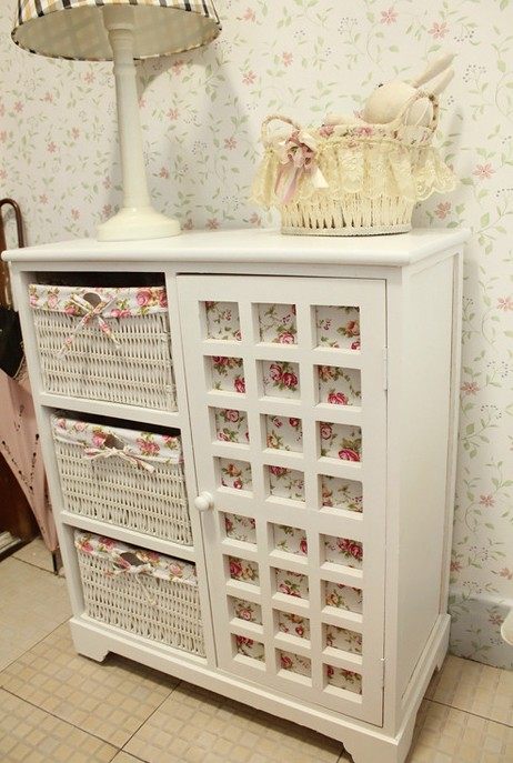 卧室实木床头柜田园经济收纳斗柜简约北欧床边储物柜子白色小户型,淘宝优惠券,粉丝福利购,淘宝优惠卷