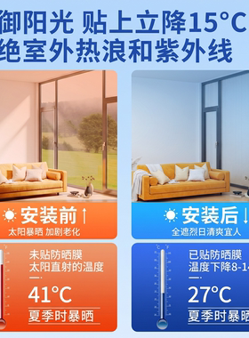 双面铝箔防晒隔热膜遮光板