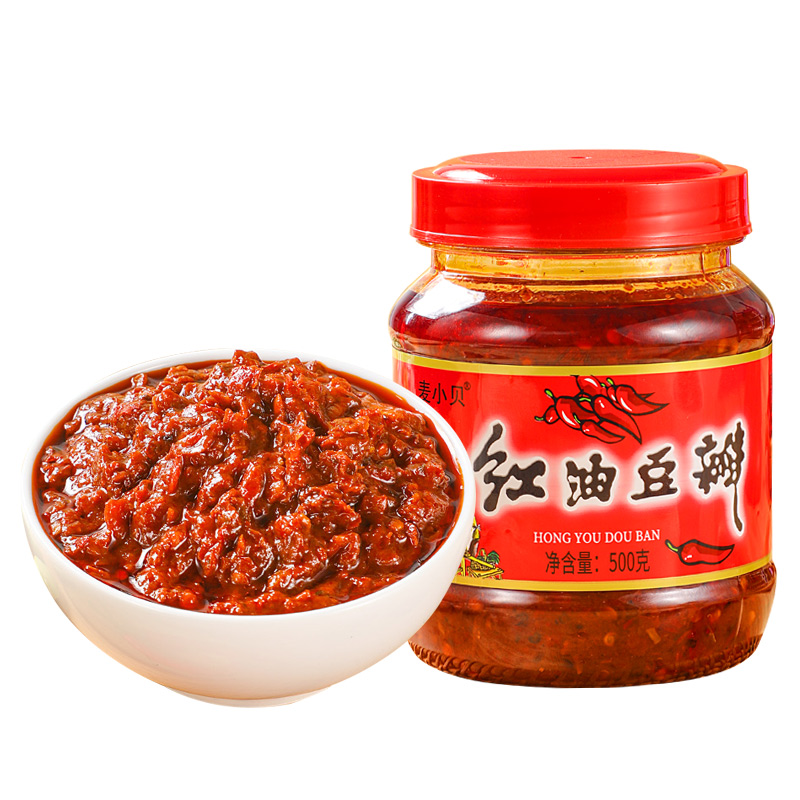 推荐！麦小贝红油豆瓣酱四川郫县风味家用炒菜烧菜火锅干锅小龙虾