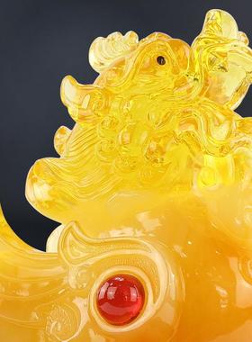 大德仁 貔貅摆件一对办公室开张酒店装饰品新店铺开业工艺礼品