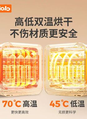 波咯咯婴儿奶瓶消毒紫外线消毒柜20灯珠消毒烘干一体24升