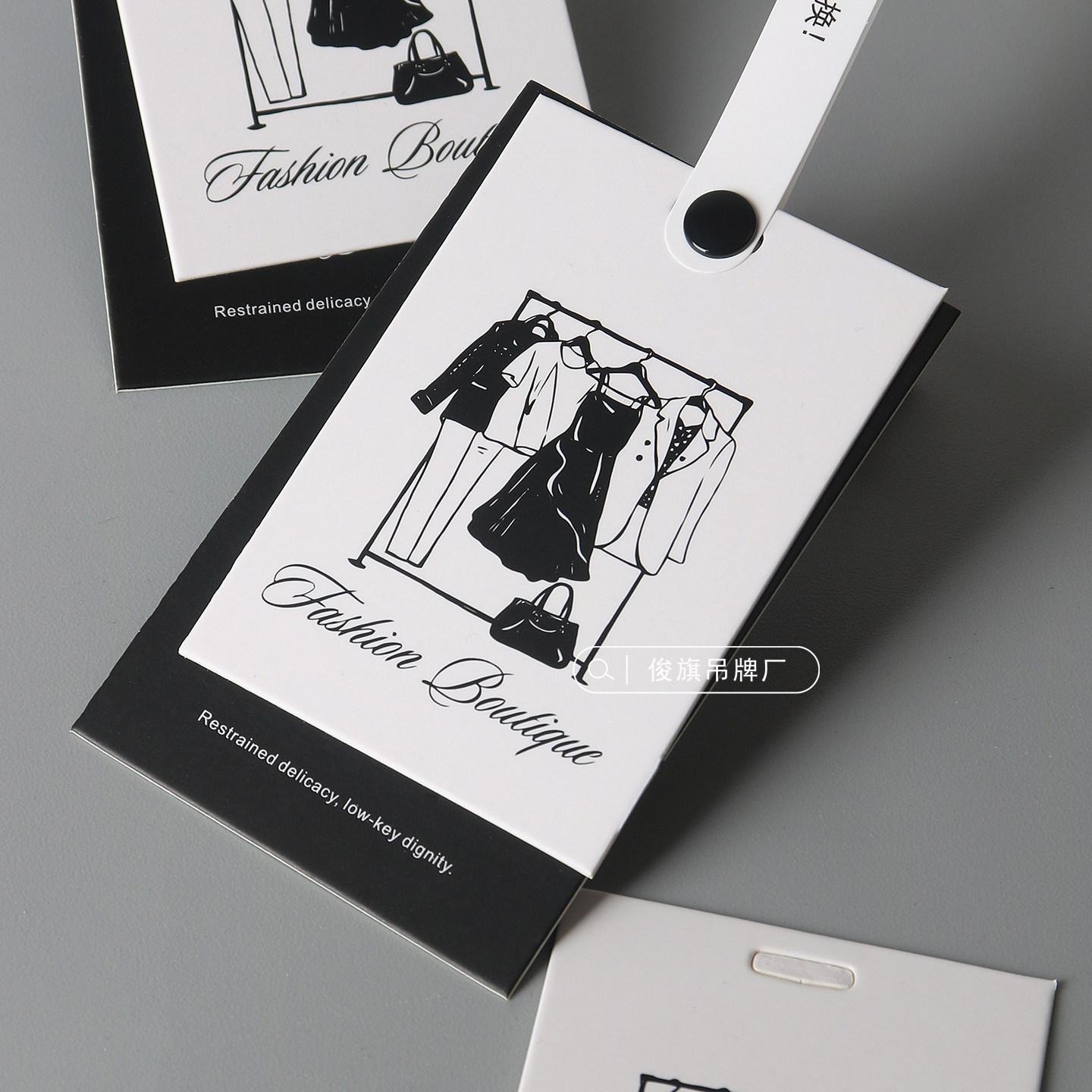 时尚服装店吊牌定制logo衣服挂牌价格标签订做时尚吊卡合格证订做,淘宝优惠券,粉丝福利购,淘宝优惠卷