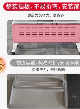 折叠会议桌椅可移动拼接长条桌带轮多功能活动可折叠培训桌椅组合