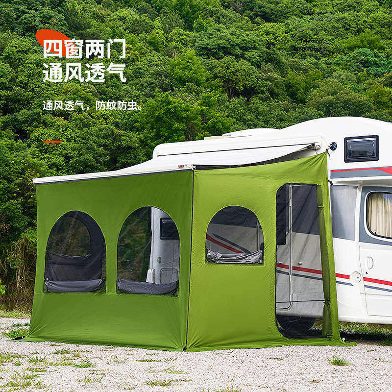房车侧边帐篷C型B型专用遮阳篷车边围布伴侣边帐天幕房车侧边帐篷,淘宝优惠券,粉丝福利购,淘宝优惠卷