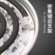 Stainless steel mosquito coil box tray rack household with cover grey plate fireproof and scald creative incense burner outdoor mosquito coil plate