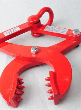 起吊夹钳钻板夹托盘夹木托盘夹剪刀钳钻板夹 带牙齿吊具夹木头吊