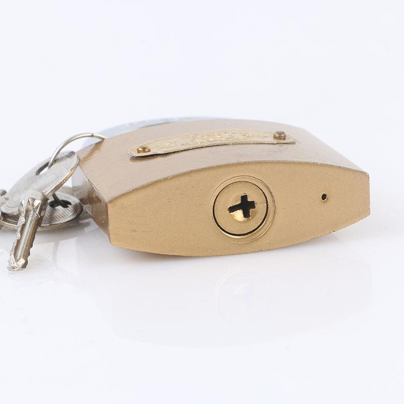 Hongqiao single padlock cross key chassis lock power lock household meter box lock small padlock head manufacturer