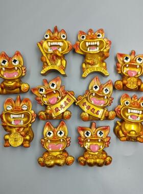 多彩云南吉祥瓦猫冰箱贴旅游纪念公关礼品创意装饰厂家直销